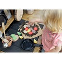 Pizza Toppings Sensory Play Stones