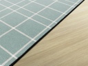 Blue Check 6' X 8'4 Rectangle Carpet