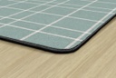 Blue Check 7'6" X12' Rectangle Carpet
