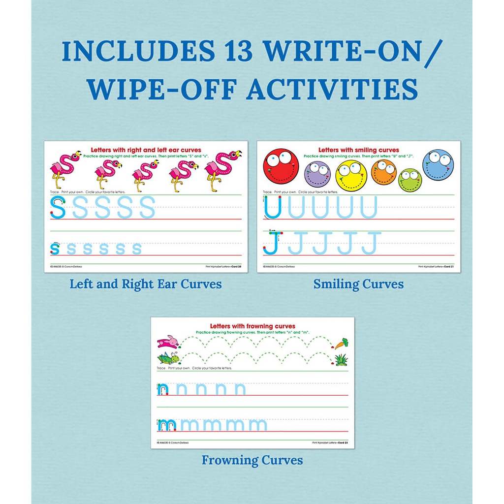 Print Alphabet Letters Manipulative Grade PK-1