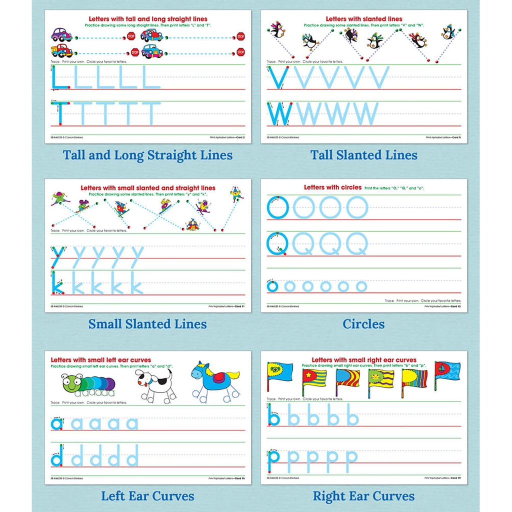 Print Alphabet Letters Manipulative Grade PK-1