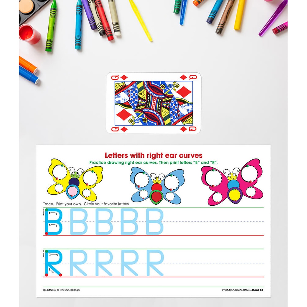 Print Alphabet Letters Manipulative Grade PK-1