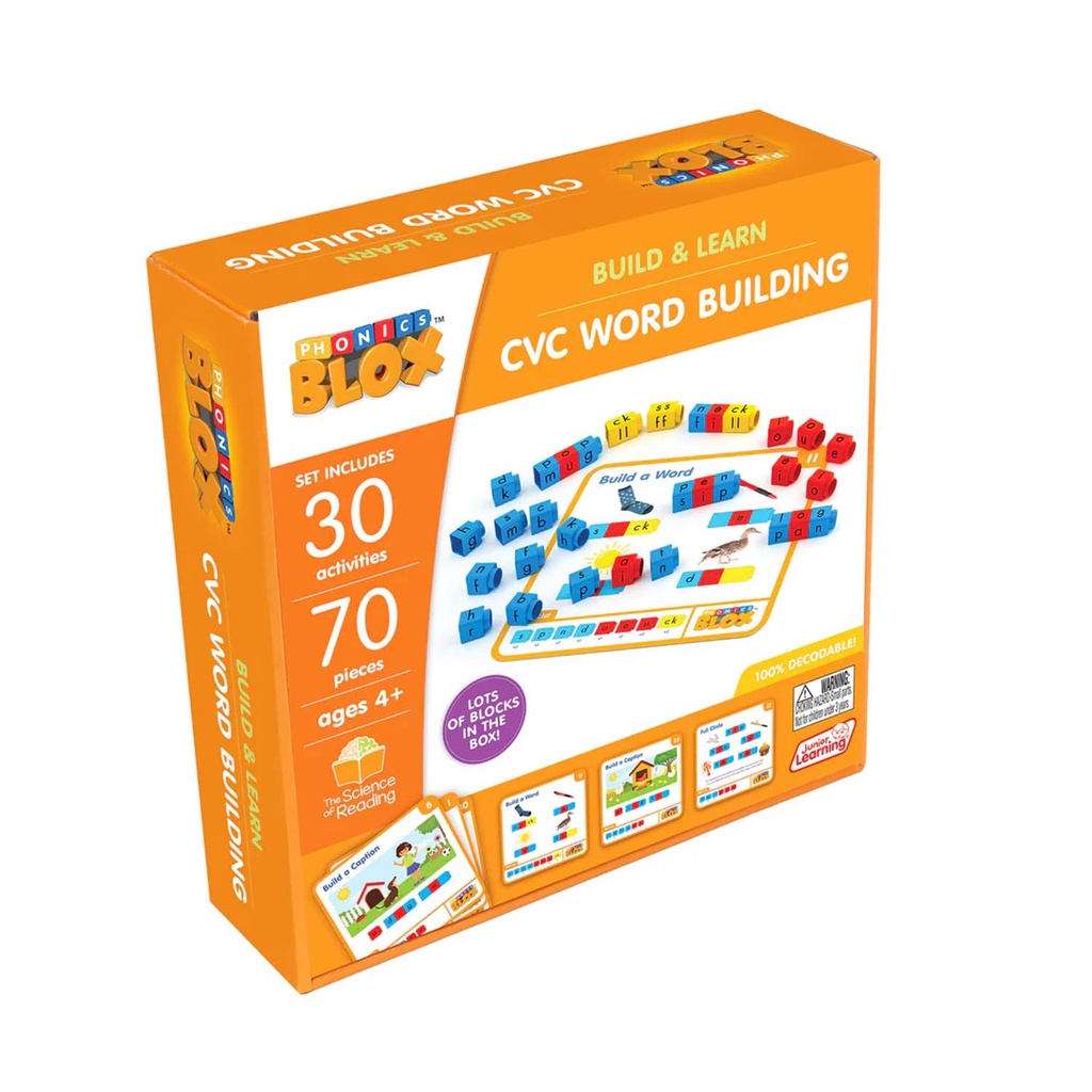 Rainbow Phonics CVC Word Building Phase 2