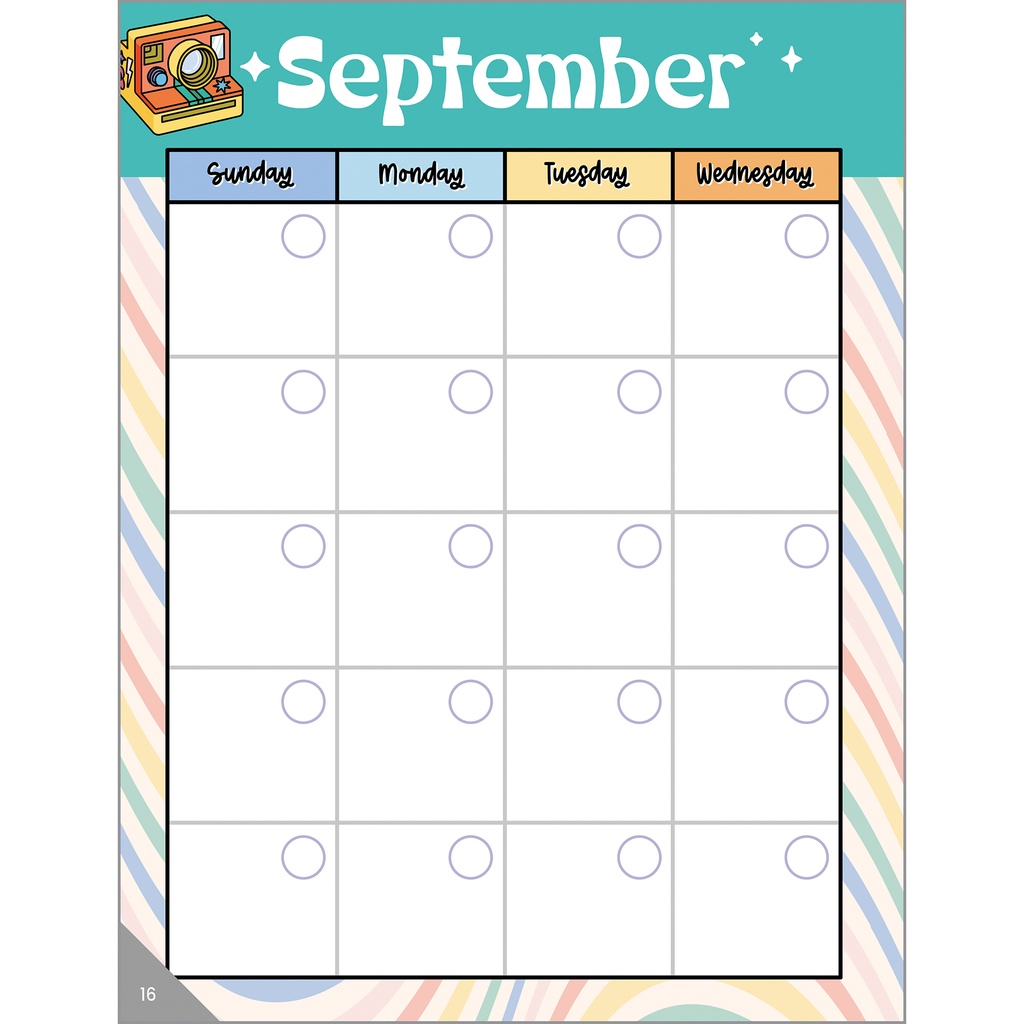 Retro Remix Teacher Planner