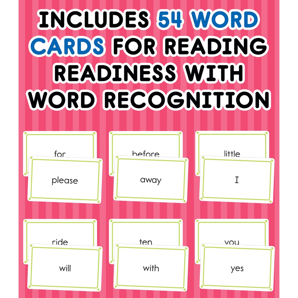 Sight Words Flash Cards 54 Cards