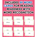 Sight Words Flash Cards 54 Cards