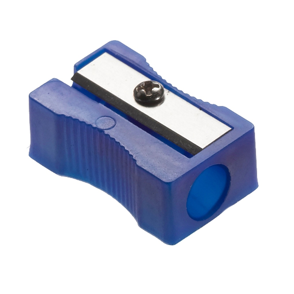 Single-Hole Assorted Colors Pencil Sharpeners 72ct