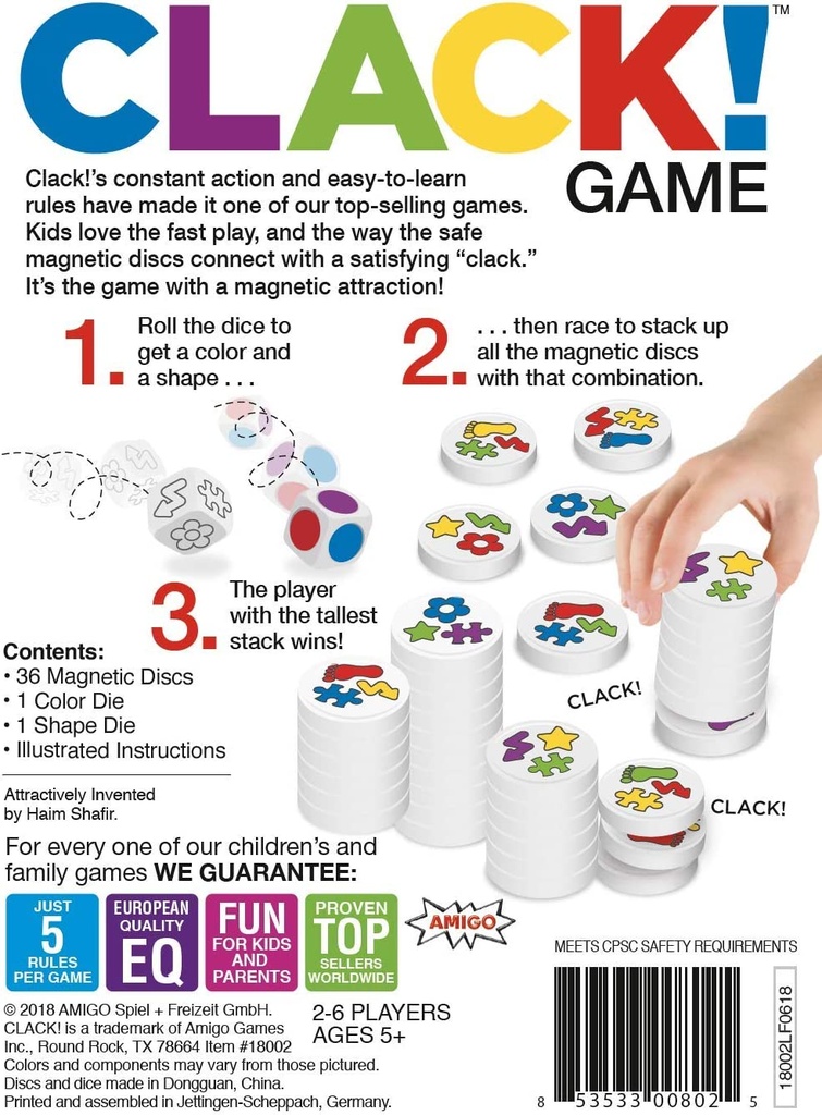 Clack!™ Matching Game