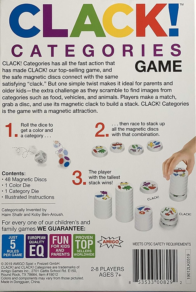 CLACK!™ Categories Game