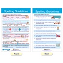 Spelling Rules Bulletin Board Chart Set of 7