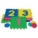 Hopscotch Puzzle Mat, 12" x 12", 26 Pieces
