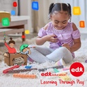 GeoStix Letter Construction Set - 200 Connecting Sticks - 50 Activities