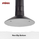 Storex Wiggle Stool Black no slip bottom