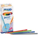 Thick Core 3.3 mm Colored Pencils 3 Packs of 24 Colors