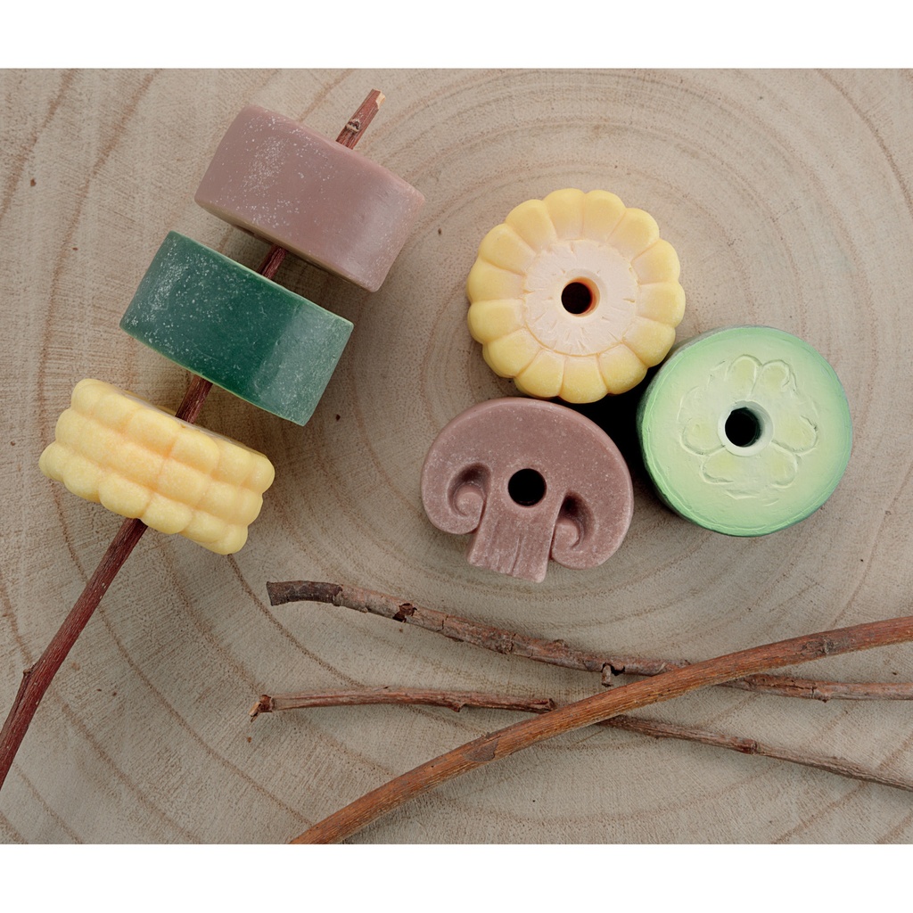 Threading Kebabs Sensory Play Stones