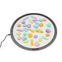 Transparent Junior Rainbow Pebbles® Mini Jar Set of 36
