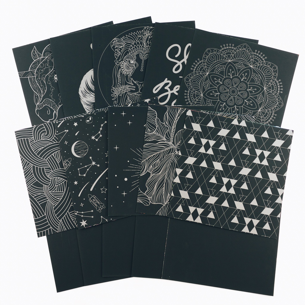 Ultimate Scratch Art Combo Kit 41 Pieces