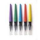 Washable No Drip Paint Brush Pens 5 Count