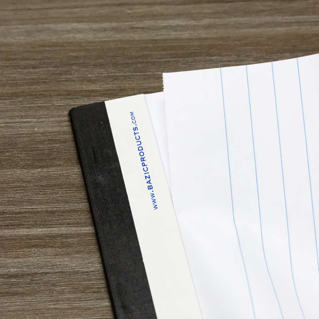 White 8.5" x 11.75" Perforated Writing Pads Pack of 12