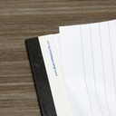 White 8.5" x 11.75" Perforated Writing Pads Pack of 12