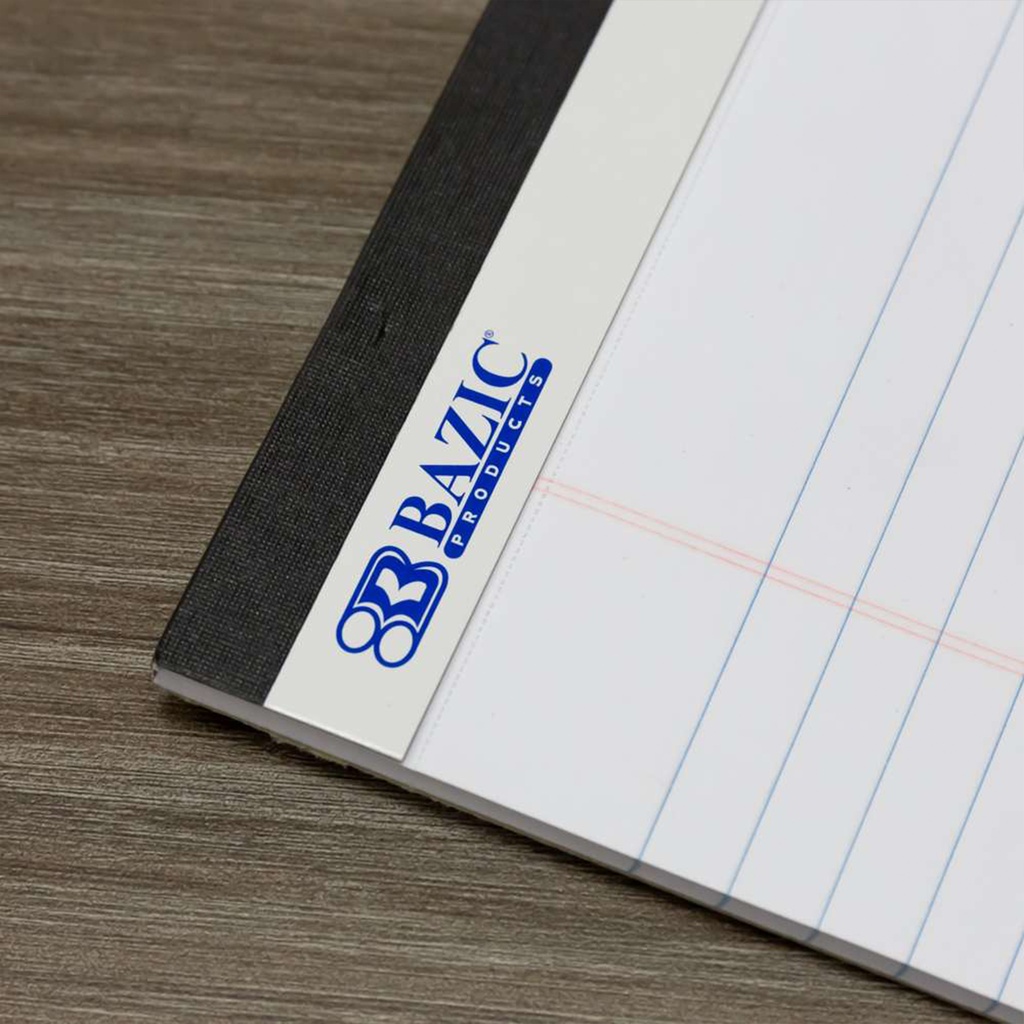 White 8.5" x 11.75" Perforated Writing Pads Pack of 12