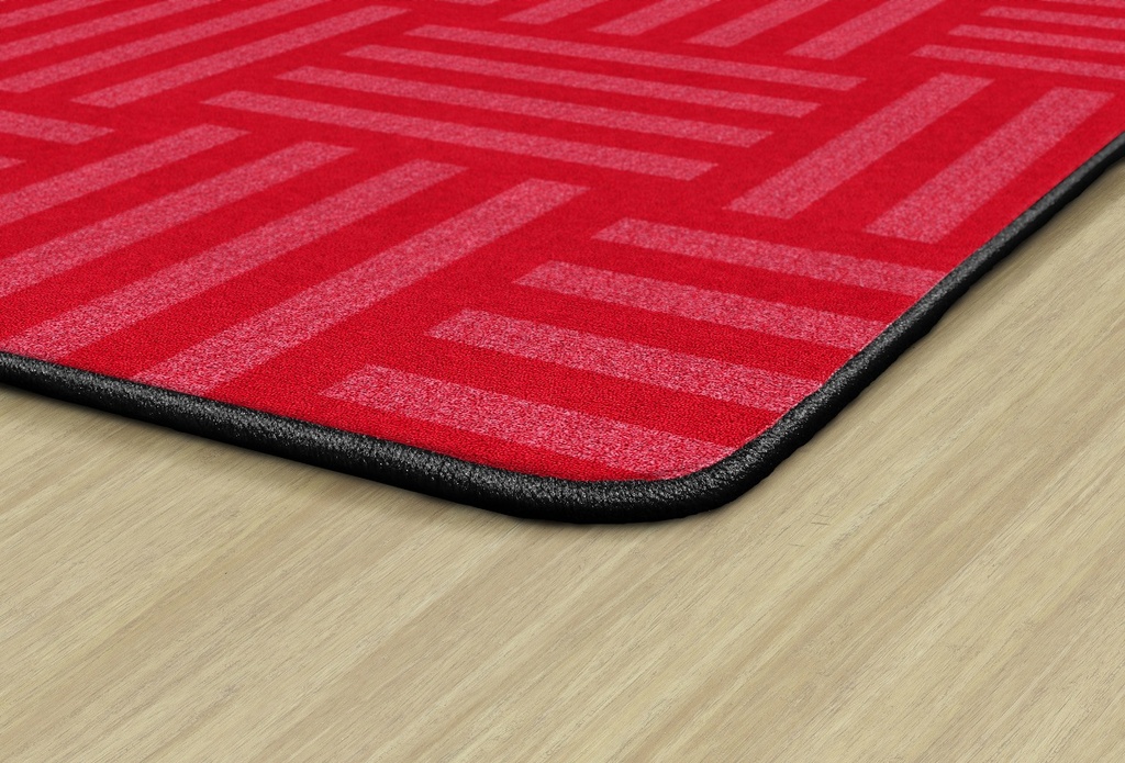 Hashtag Tone On Tone Cherry (Seats 30) 7'6x12 Rectangle