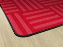 Hashtag Tone On Tone Cherry (Seats 30) 7'6x12 Rectangle
