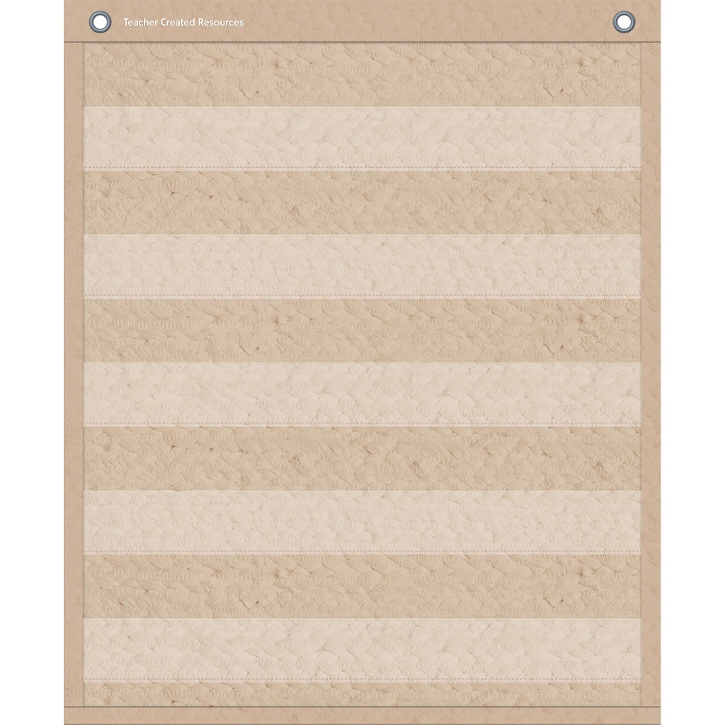 Woven Magnetic Mini Pocket Charts Set of 4