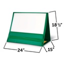 Write-On/Wipe-off Magnetic Demonstration Double-Sided Tabletop Pocket Chart