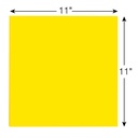 Yellow 11 in. x 11 in. Super Sticky Big Notes Pack of 3