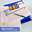 Yellow Color Printed Sign Here Flags with Dispenser 25 ct 2 Pack