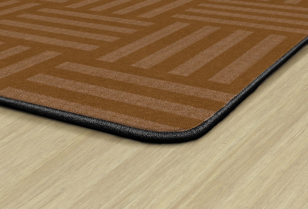 Hashtag Tone On Tone Chocolate (Seats 24) 6x8'4 Rectangle