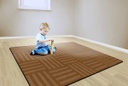 Hashtag Tone On Tone Chocolate (Seats 24) 6x8'4 Rectangle