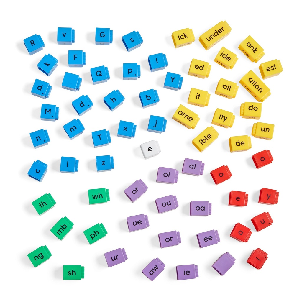 Reading Rods Prefixes, Suffix, and Root Words Set