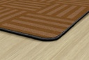 Hashtag Tone On Tone Chocolate (Seats 30) 7'6x12 Rectangle