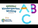 Skill Builders! Kindergarten Writing