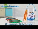 Jumbo Tweezers Set of 12