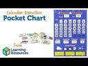 Calendar and Weather Pocket Chart
