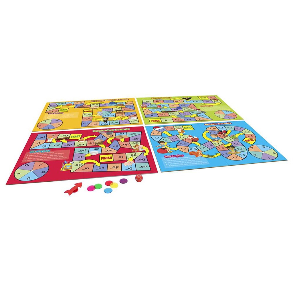 Phonics Board Games