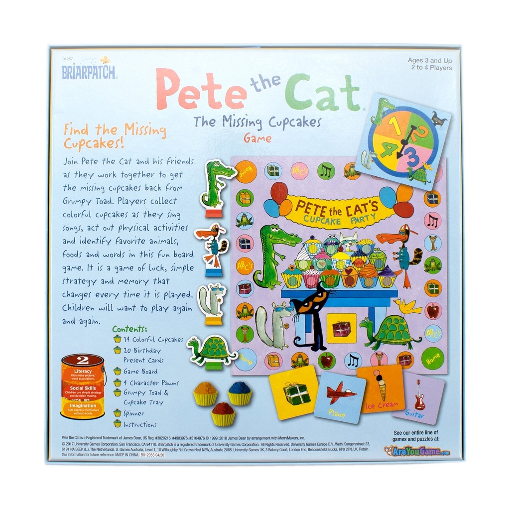 Pete the Cat® The Missing Cupcakes Game