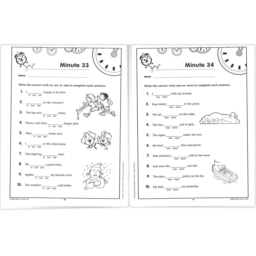 Grammar Minutes Workbook