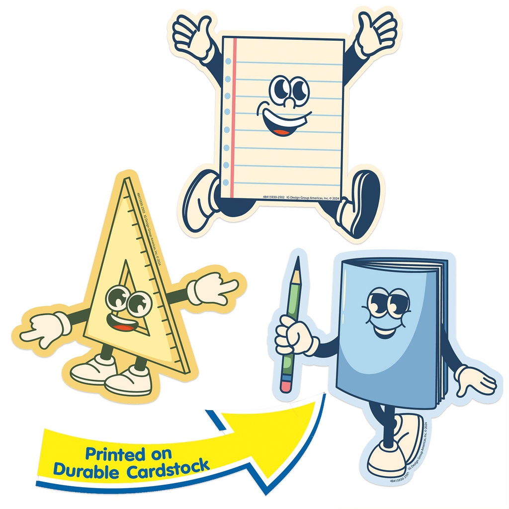 S'Cool Era Paper Cut-Outs