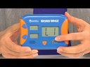 Word Whiz Electronic Flash Card™