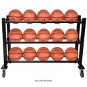 Deluxe Heavy-Duty Basketball Cart