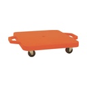 12 Inch Heavy-Duty Scooter With Handles, Set of 6