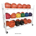 30 Basketball Heavy-Duty Cart