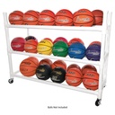 30 Basketball Heavy-Duty Cart