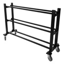 Deluxe Heavy-Duty Basketball Cart