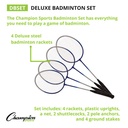 Deluxe Badminton Set