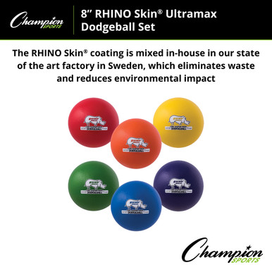 8" Rhino Skin Ultramax Ball Set
